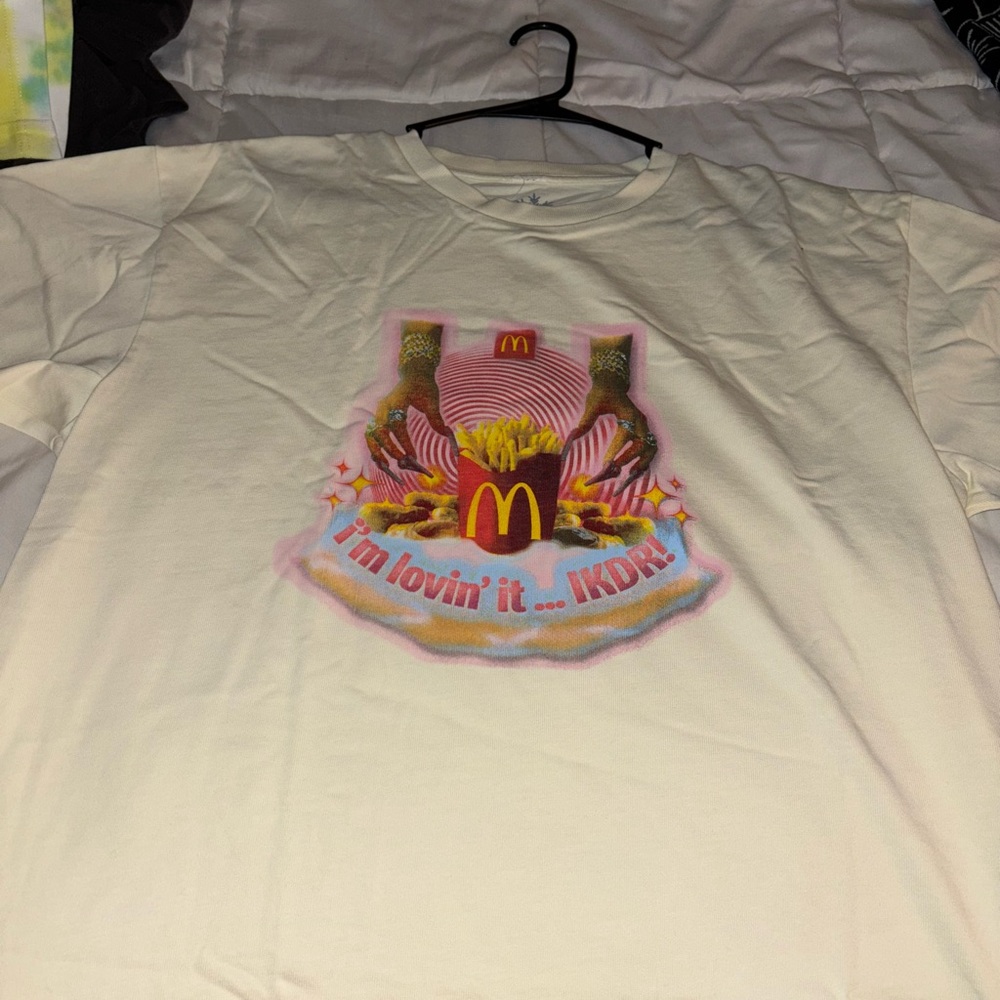 RARE Saweetie X McDonald's collab shirt